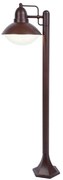 Lampione da giardino, Itaca H 100 cm, ruggine, IP44 SOVIL
