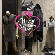 Cuore San Valentino | Vetrofania