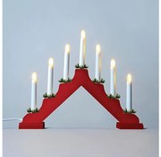 Candelabro natalizio a LED 7xLED/0.2W/230V