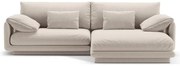 Divano angolare beige (angolo destro) Torino - Micadoni Home