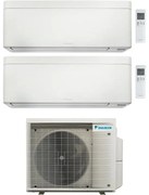 Climatizzatore Dual Split Inverter Daikin Stylish 9000-12000 BTU Wi-Fi A+++ (2MXM40A + FTXA25CW + FTXA35CW)