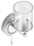 Lindby - Vinza Applique da Parete Chrome/Clear Lindby