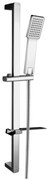 Kamalu - Saliscendi doccia in acciaio inox con doccetta e flessibile | KAM-DIANA CROMO