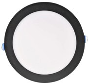 Lampada LED da incasso RIGEL LED/14W/230V 4000K diametro 22 cm nero