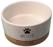 Ciotola per cani in ceramica ø 13 cm Dog Fantasy WOOF - Plaček Pet Products