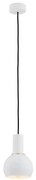 Argon 4215 - Lampadario a sospensione con filo SINES 1xE27/15W/230V d. 14 cm bianco