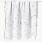 Westwing Crosby Studios, Coperta reversibile in cotone Jouy