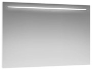 Specchio con illuminazione integrata bagno rettangolare Retroil L 90 x H 70 x P 2 cm grigio / argento