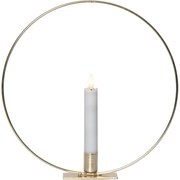 Decorazione leggera di colore oro Flamme Table - Star Trading