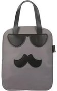 Borsa termica porta pranzo baffi grigio 6,5 L Cooler