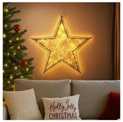 Brilagi - Decorazione natalizia a LED per esterni LED/2,6W/230V IP44 47x45 cm stella