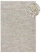 Tappeto crema tessuto a mano con lana 160x230 cm Minerals - Flair Rugs