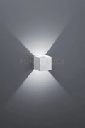 Louis applique led 4,3w 430lm, 3000k cubo bi-direzionale colore all...