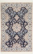 Nain Tappeto persiano 160 x 110 Blu (Iran) Annodato A Mano