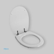 Copriwater Per Vaso/Bidet Chiusura Standard Bianco Lucido