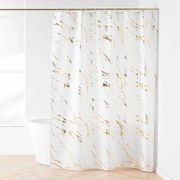 Tenda per doccia 180x200 cm Aquamarbre – douceur d'intérieur