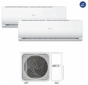Climatizzatore condizionatore dual split inverter modello tide plus r32 9000+12000 btu a++/a+ hec by Haier