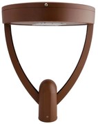 Lampione Stradale 40W 120lm/W Corten - Lumileds Colore Bianco Naturale 4.000K