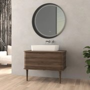 Mobile da bagno sotto lavabo Bohemia noce, lavabo non incluso