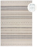 Tappeto greige lavabile 194x290 cm Everette – Flair Rugs