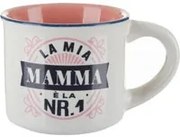 Tazzina caffè mamma in gres porcellanato