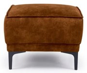 Sgabello in similpelle marrone cognac Copenhagen - Scandic