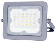 Faro proiettore Led 20W Grigio da esterno IP65 Bianco freddo 6500K Aigostar