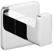 OMNIRES NL80115CR - Gancio a muro NELSON cromo lucido