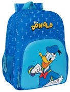 Zaino Scuola Donald Azzurro 33 x 42 x 14 cm