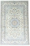 Nain Tappeto 310 x 200 Beige (Iran) Annodato A Mano