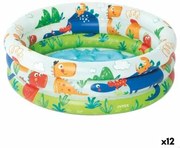 Piscina Gonfiabile per Bambini Intex Dinosauri Anelli 28 L 33 L 61 x 22 x 61 cm (12 Unità)