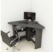 Tavolo da lavoro CORNER 73,8x80 cm antracite