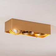 Argon Faretto da soffitto Riesta, oro, 3 luci