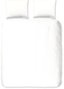 Biancheria da letto bianca in flanella per letto matrimoniale/per letto prolungato 240x220 cm – Good Morning