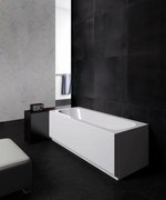 Pannello di rivestimento vasca frontale e laterale Tag acrilico bianco L 170 x H 70 cm