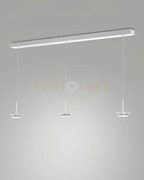 3805-48-102 montatura bianca completa lineare cct 2700k - 3000k - 4...