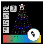 Aigostar - Decorazione natalizia da esterno LED RGBY 350xLED/6W/230V 3,5m IP44