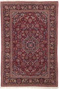 Kashan Tappeto 130 x 210 (Iran) Annodato A Mano