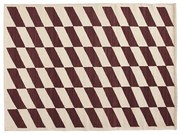 HAY - Shift Kelim Rug 140x200 Burgundy Hay