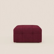 Mosaic pouf e modulo in bouclé - 96x77 cm design capitonné in tessuto smacchiabile T21