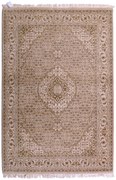Bidjar Tappeto 210 x 140 Beige (Indian) Annodato A Mano
