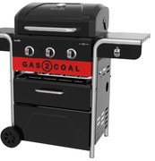 Barbecue a gas CHAR-BROIL 2 COAL 3 bruciatori con fornello laterale extra