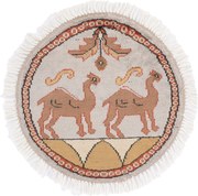 Agra Tappeto 50x50 (Indian) Annodato A Mano
