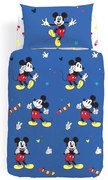 Completo Copripiumino in Cotone Mickey Retro' Singolo Warner