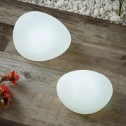 Lindby Pebbla lampada decorativa a LED solare