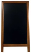 Lavagna da terra Sandwich Noce marrone 72.8x129 cm