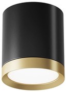 Maytoni C086CM-GX53-MRD-BG - Faretto HOOP 1xGX53/15W/230V nero/oro