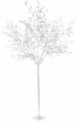 Albero di Natale DKD Home Decor Bianco Argentato Metallo Plastica 120 x 120 x 220 cm