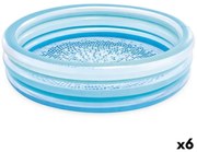 Piscina Gonfiabile per Bambini Intex 147 x 33 x 147 cm (6 Unità)