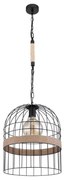 Globo 15677H1 - Lampadario su catena HALIA 1xE27/60W/230V
